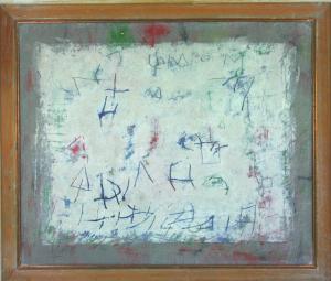 processus élévatoire huile gravée sur toile