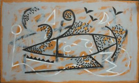 Souffle du poeme 134x80 cm